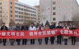 護理系黨總支開展“爭做文明市民，倡導(dǎo)全民禁煙”主題黨日活動