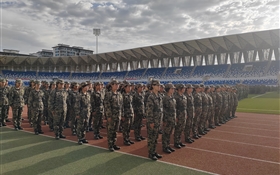 武威職業(yè)技術(shù)大學(xué)舉行2025級(jí)新生軍訓(xùn)開(kāi)訓(xùn)動(dòng)員大會(huì)